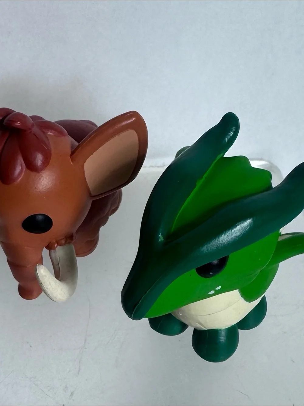 2 Figures From the Adopt Me Series Wyvern and Wolly Mammoth Roblox
